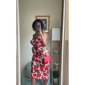 Gardenia Satin Dress